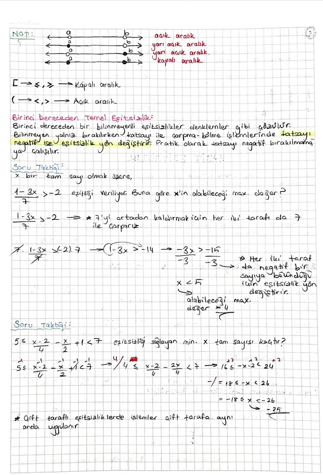 BASIT ESITSIZLIK
İki niceliğin bir birinden küçük ya da büyük olma durumunu belirten
bağıntılara " eşitsizlik" adı verilir.
ax+b<0
ax+b>o
ax