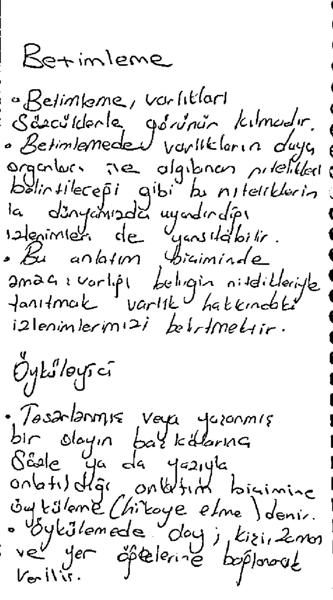 TÜRKGE
Anlatım Teknikleri
1) Açıkloma
• Herhangi bir konuda bilgi
vermek veya bir şey řeknek
amacıyla youılan yazdı ya da
Sealt arbımdır.
Me