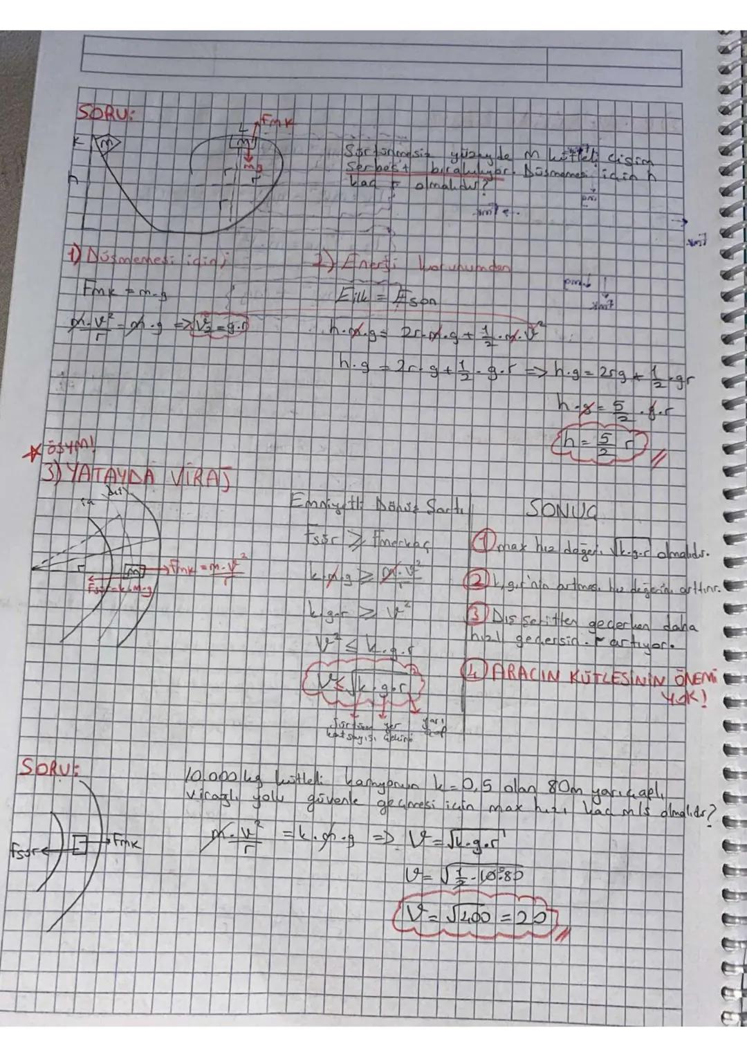 # NÜZGÜN GEMBERSEL, HORAKET
Z
it
Cisme etki eden kuvvet vektörü, cismin hiz vektörne
diese cisim dairesel horaket yapar.
ACH'de hızın büyü