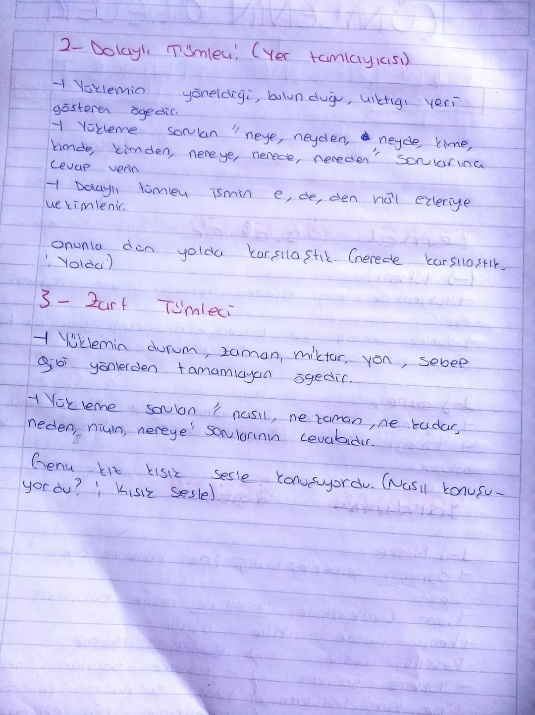CÜMLENİN ÖGELER
Temel ögeler
5
ane
Yuklem
Yardıma geler
↓
Nesne
Dolaylı tomien
TEMEL GELER
1-) Yüklem
2art
tümleci
Yoklem de Yargı bildiren