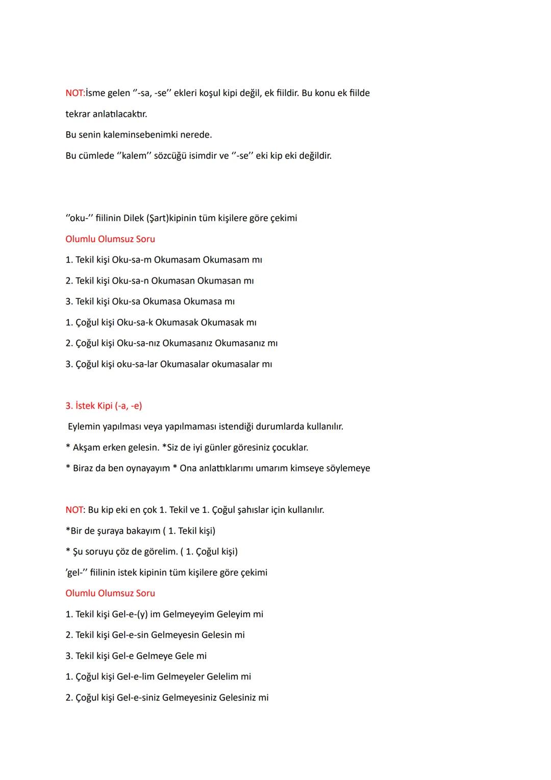 FİİL KİPLERİ
A. HABER (BİLDİEME) KİPLERİ B. DİLEK (TASARLAMA) KİPLERİ
1. Geçmiş Zaman 1. Dilek Kipi
a. Duyulan Geçmiş Zaman 2. İstek Kipi
b.