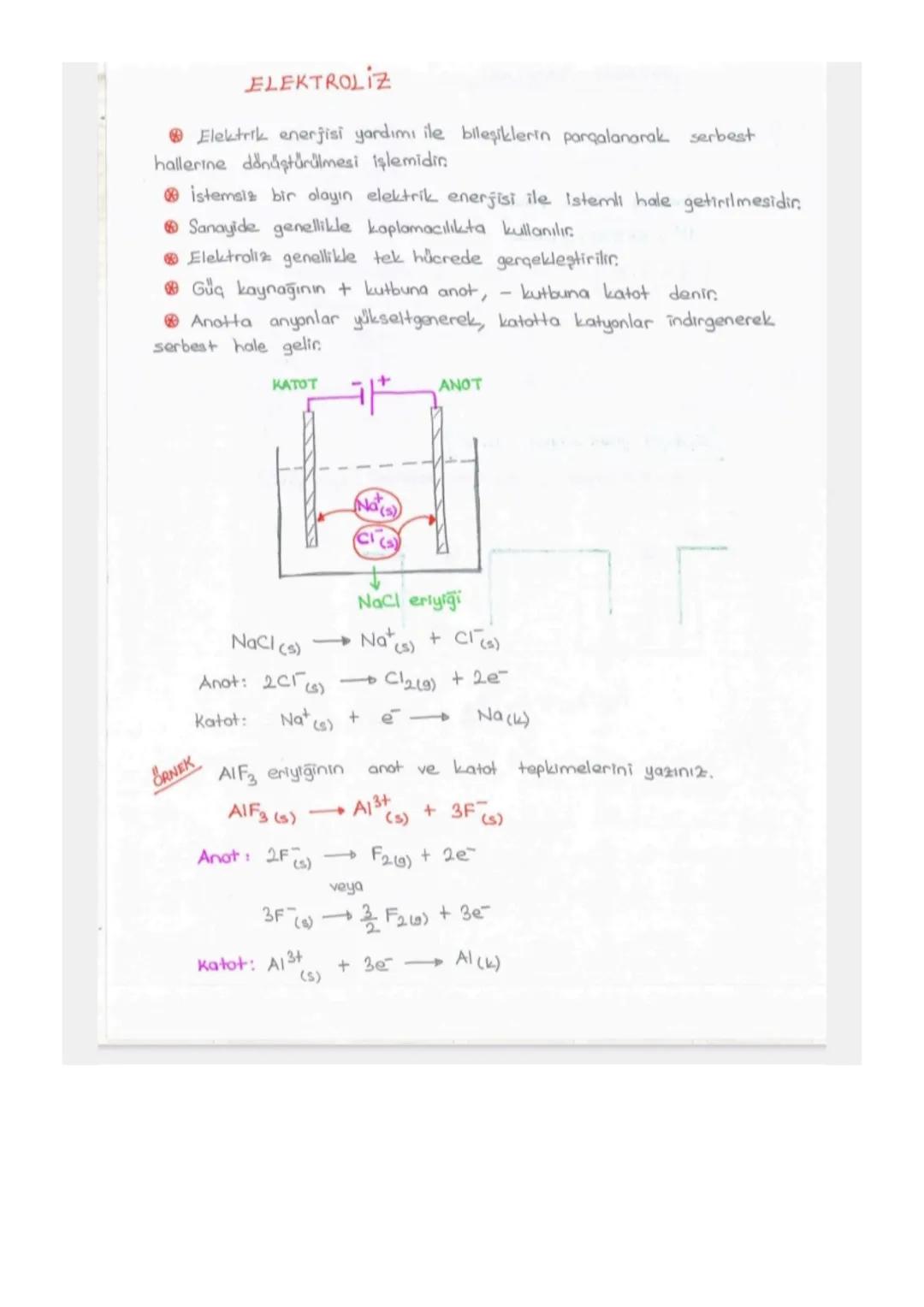 ELEKTROKIMYA
a) REDOKS (INDIRGENME - YÜKSELTGENME)
b) AKTİFLİK
c) PILLER
d) ELEKTROLIZ
Değerlik Bulma Kuralları
1 +1
+2
Lit
Be2+
+3
No+
K+
A
