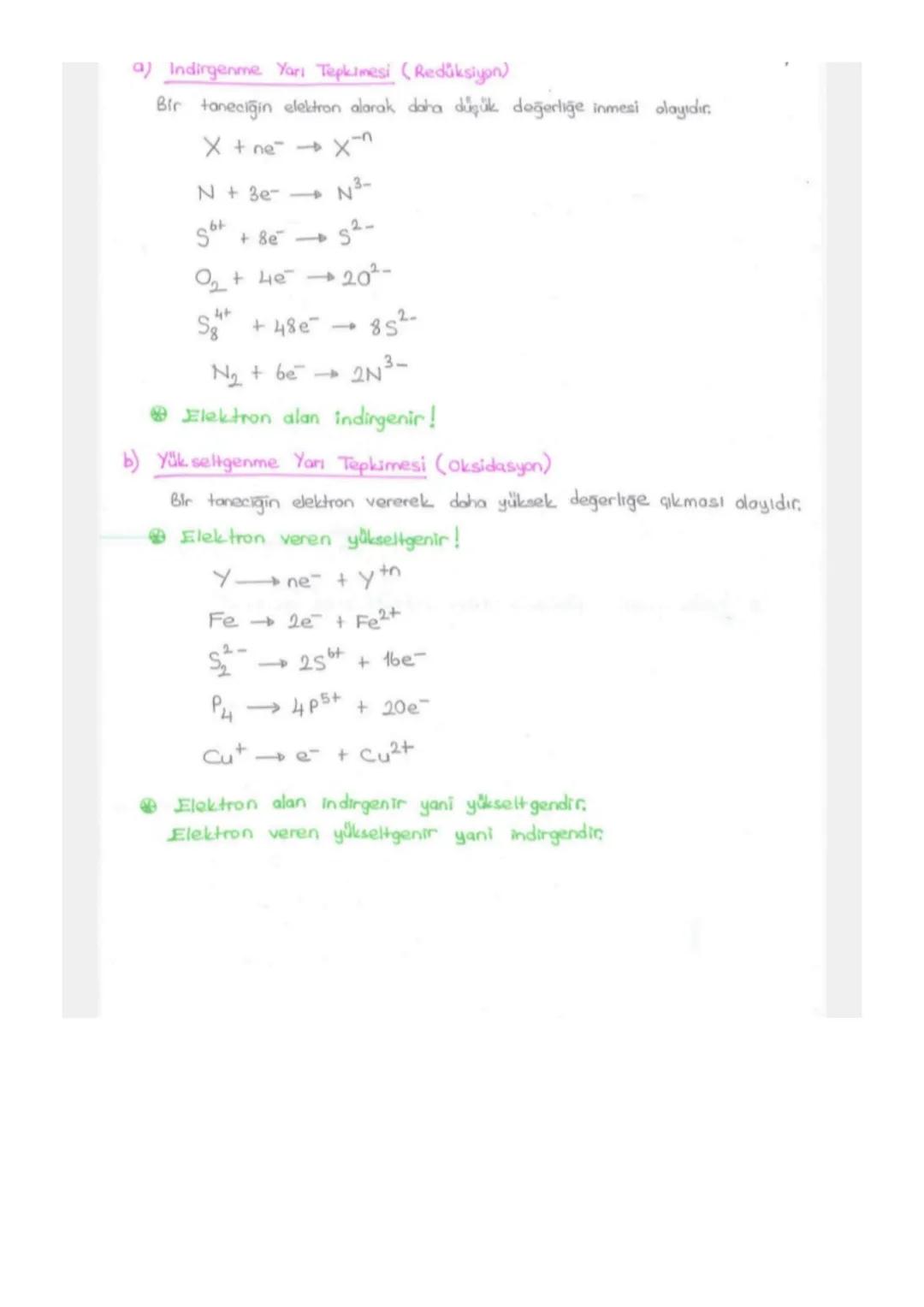 ELEKTROKIMYA
a) REDOKS (INDIRGENME - YÜKSELTGENME)
b) AKTİFLİK
c) PILLER
d) ELEKTROLIZ
Değerlik Bulma Kuralları
1 +1
+2
Lit
Be2+
+3
No+
K+
A