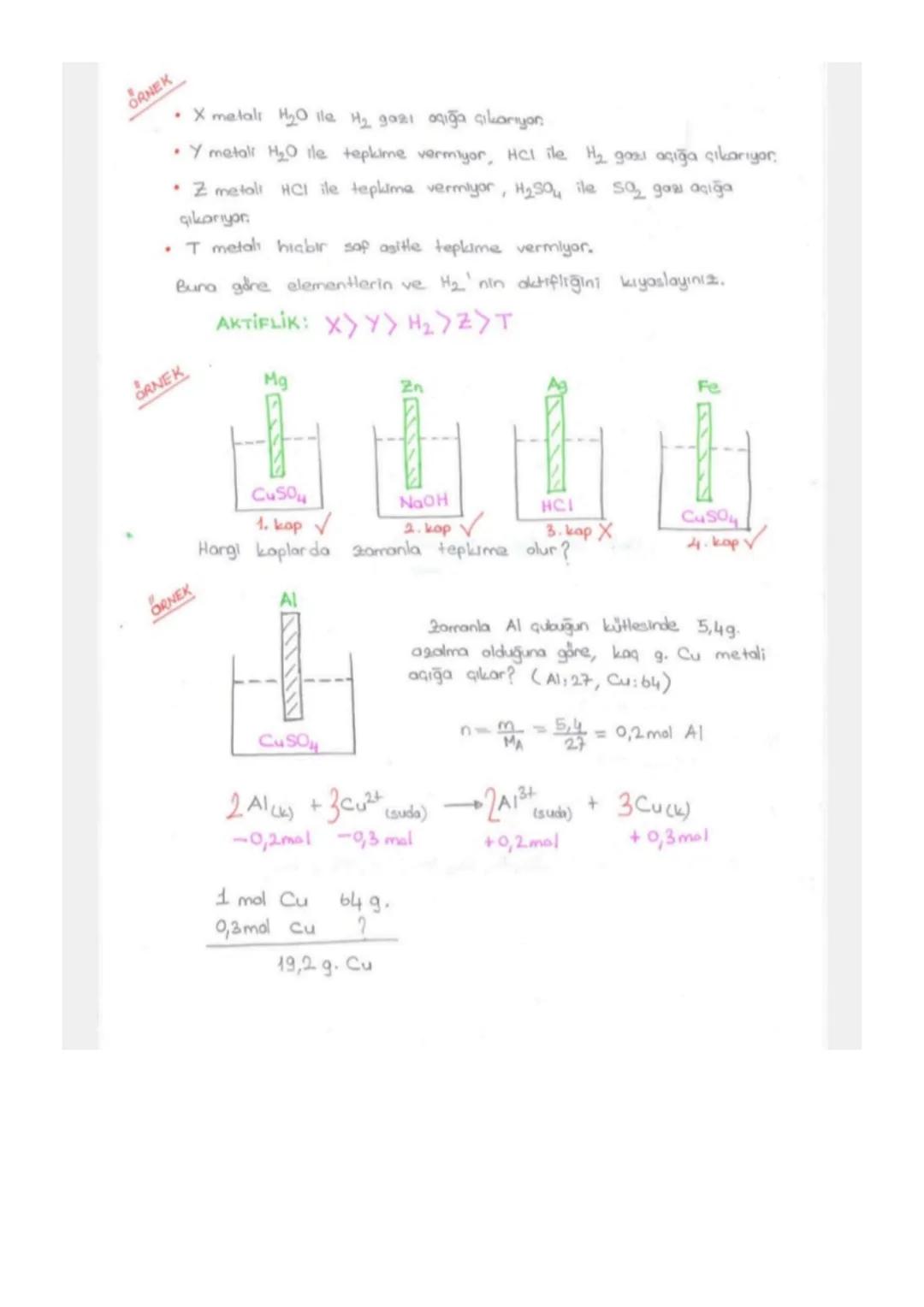 ELEKTROKIMYA
a) REDOKS (INDIRGENME - YÜKSELTGENME)
b) AKTİFLİK
c) PILLER
d) ELEKTROLIZ
Değerlik Bulma Kuralları
1 +1
+2
Lit
Be2+
+3
No+
K+
A