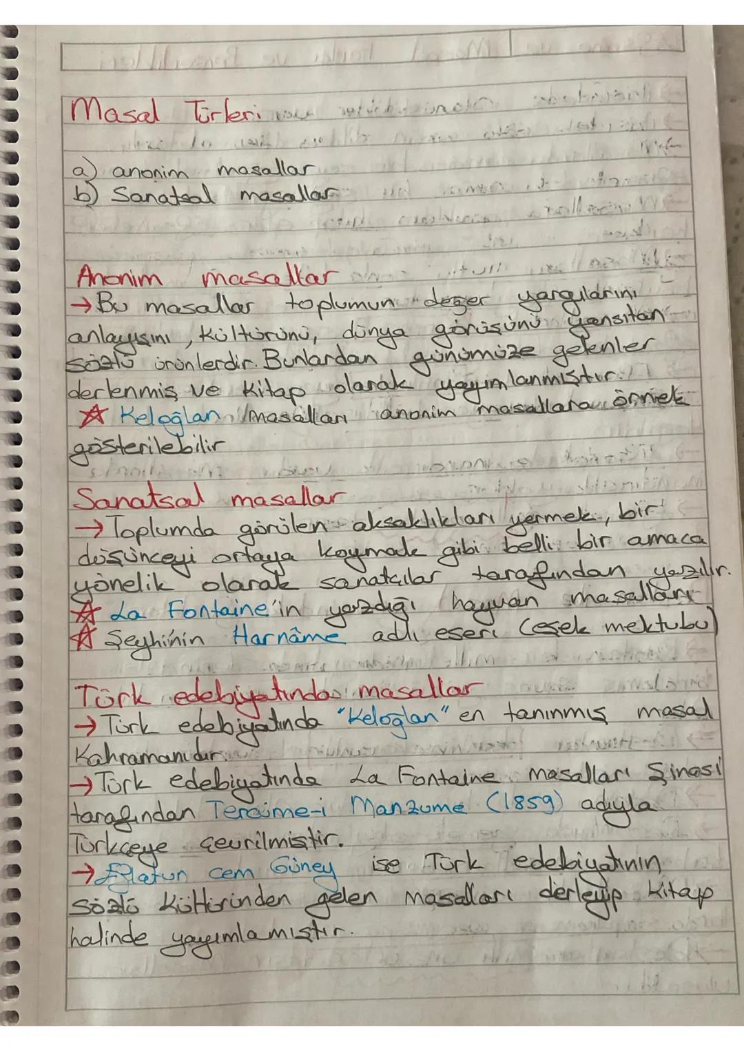 Masal
→ tamamen hayal uninu olması
→
anir
y
Koti catisması var
her zaman
iyi
lui Kaz-
tekerleme ile başlar
Hepsi
Masallarda
→yer de yok kafd