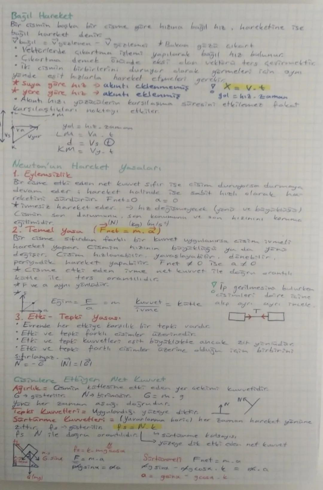 ~Fizik n
Vektörler
* Skaler Büyüklükler sayı ve birim
Kätle, Işık şiddeti, Sıcaklık, Akım, Mol, Uzunluk Zaman
* Vektörel Büyüklükl
