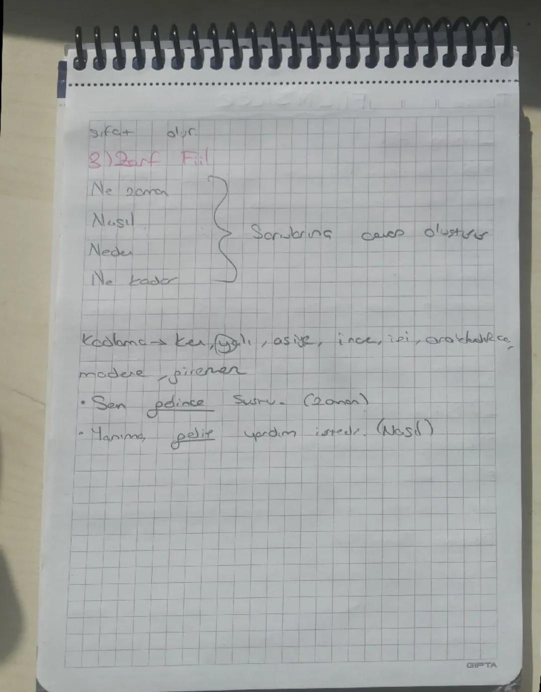 # Türkçe
# FİİL BİLEŞİKLERİ
## 1. İsim Fiil
→ Bu sorunun cevabını öğrenmek istiyorum.
• Fiil kök veya gövdesine getirilen -mek/-mak, -iş/-ı