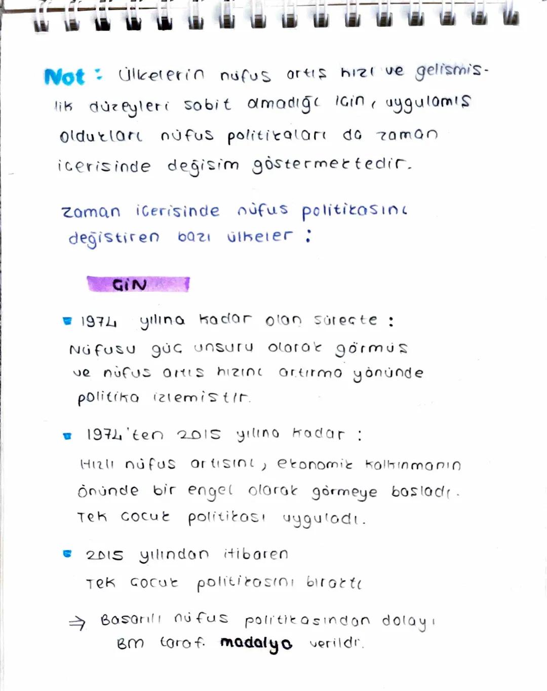 Nüfus Politikaları
Ülkelerin nüfus ile ilgili çıkardıkları
yasalara nufus politikası denir.
ülkeler nüfus politicalarını belirlerɛen
nufus a