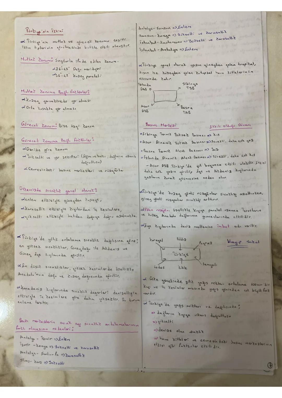 Iklim Bilgisi
Dünya üzerindedi iklim tiplerinin belirlenmesinde
Sicaèliz, basing, rüzgarlar, nem ve yağış gibi izlim
elemanlarının uzun
sire