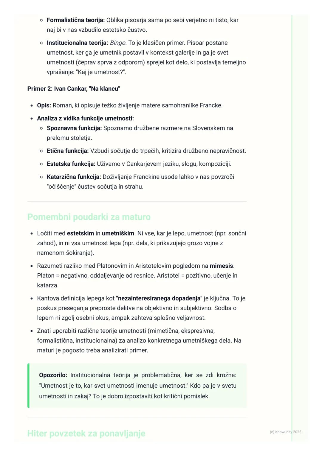 # Estetika in filozofija umetnosti
Uvod v estetiko
Estetika je veja filozofije, ki se ukvarja s preučevanjem lepega, umetnosti in
estetske