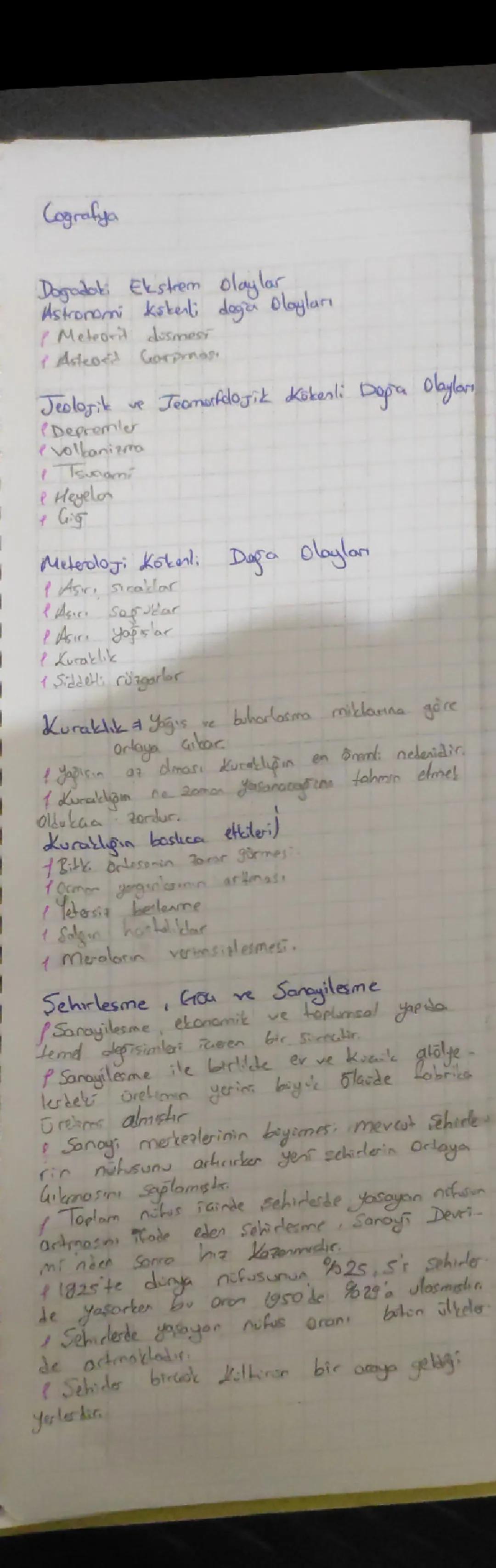 12. Sınıf coğrafya