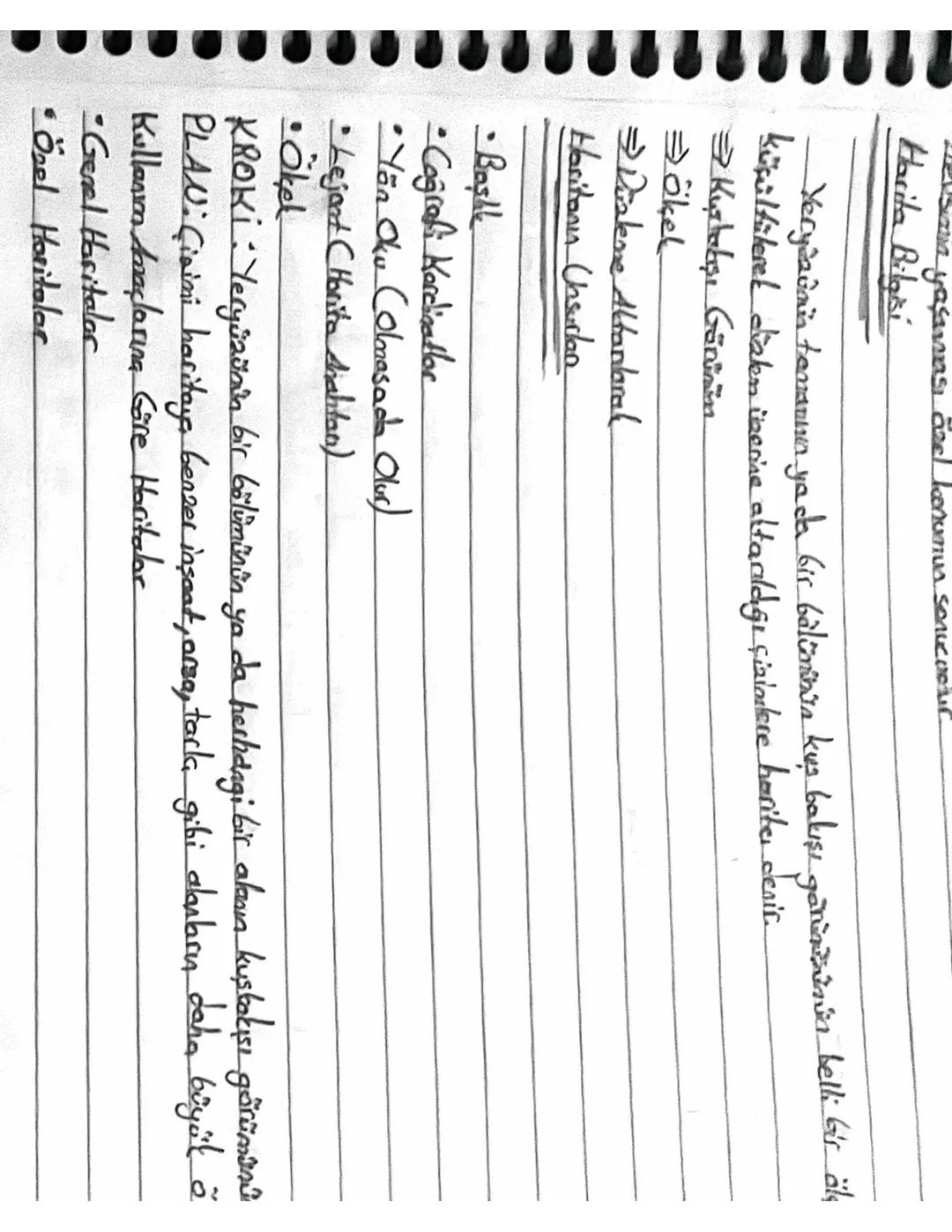 Coğrafya | Harita Bilgisi