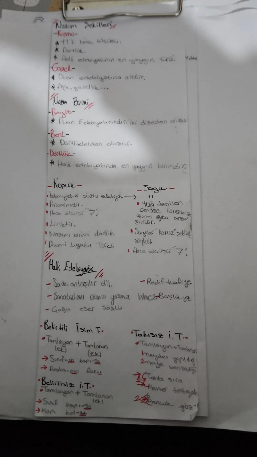 # EDEBİYAT
- **Halk**
- Tasavvuf türüdür.
- Allah'ı ve dini değerler adanmıştır.
- Hece ölçüsü 7'li dir.
- Nazım birimi dörtlük veya beyit.