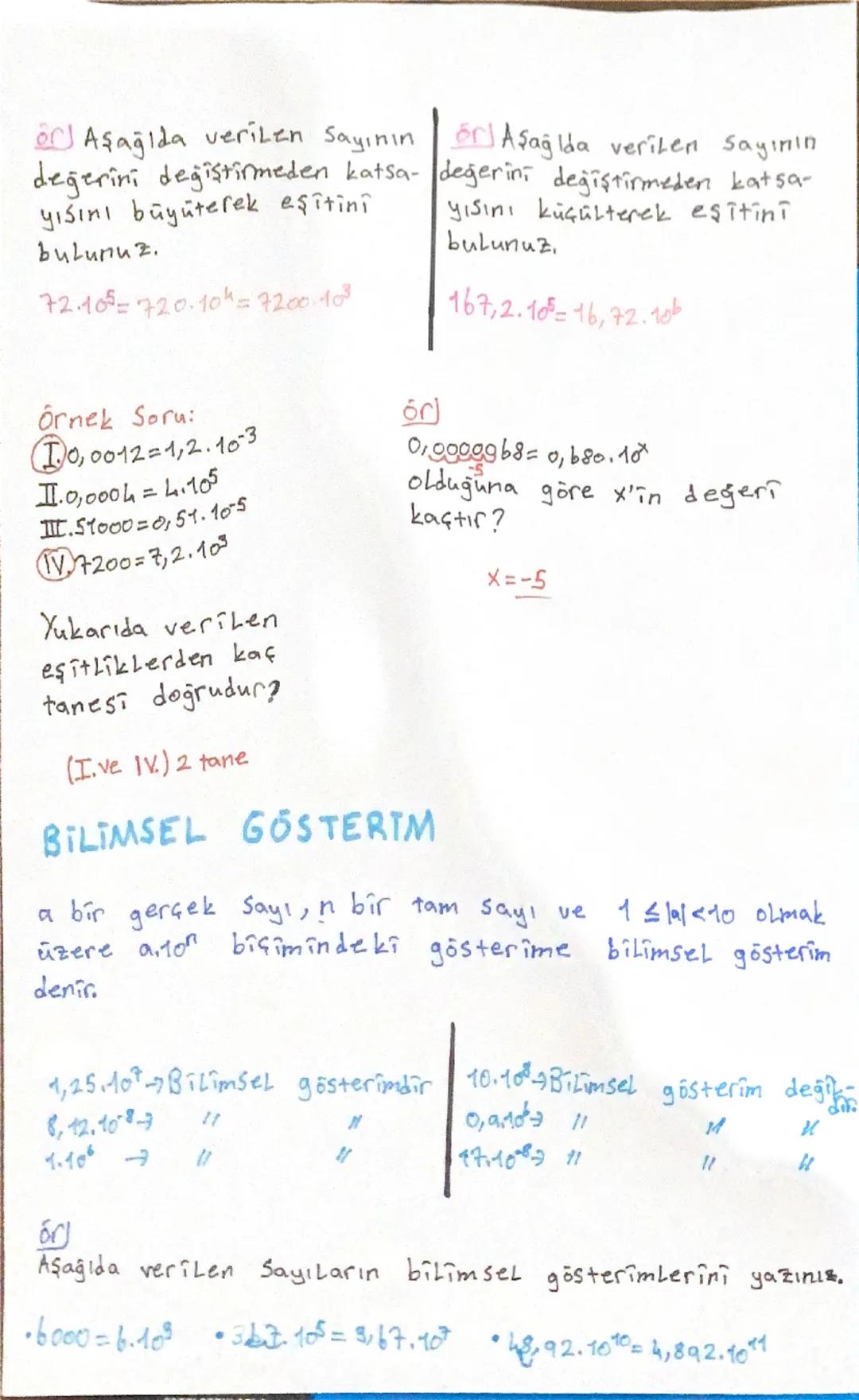 ύ
nif varsa
# ÜSLÜ TFADELER
2
* a bir gerçek Sayı ve n pozitif bir doğal Sayı olmak
üzere, $a^n$ ifadesi n tane a'nın çarpımına eşittir.