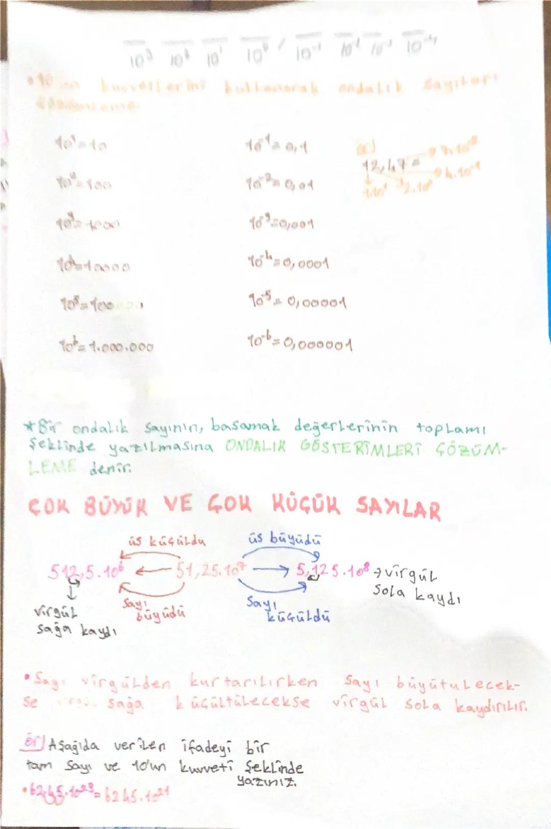 ύ
nif varsa
# ÜSLÜ TFADELER
2
* a bir gerçek Sayı ve n pozitif bir doğal Sayı olmak
üzere, $a^n$ ifadesi n tane a'nın çarpımına eşittir.
